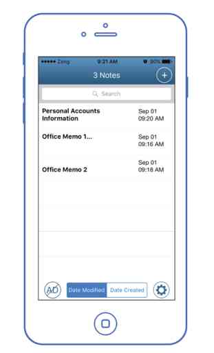 Easy Notes Locker - Password Protected Notepad 3