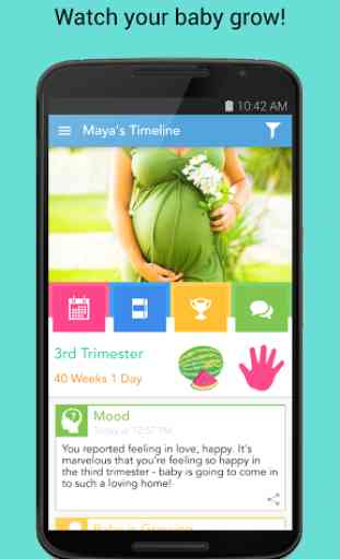 Ovia Pregnancy & Baby Tracker 1