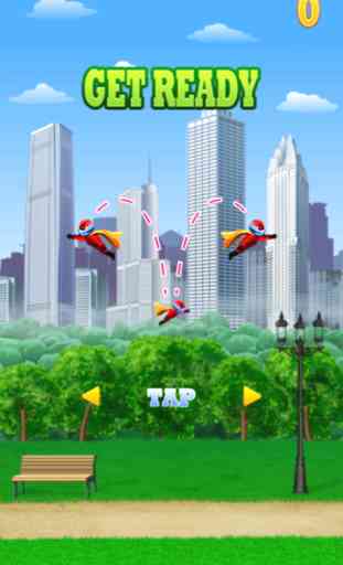 Action Flying Superhero 1