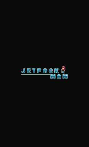 Action of Jet-Pack Man - Tiny Flying Hero Pixel Free 4