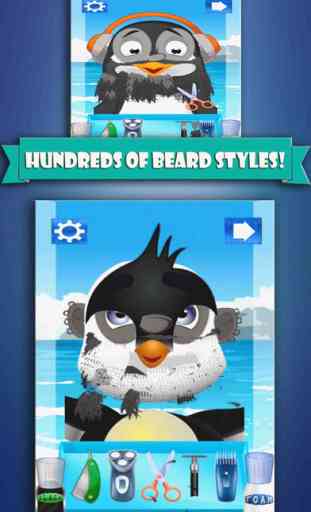 M. Penguin Aaaaaaaah Shave Docteur Toca Hair Salon 2