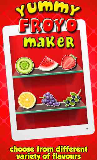Yummy Froyo Maker - Jeux de cuisine pour enfants 2