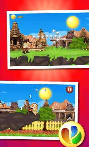 Adventure Temple - Free Jump and Run Game, temple de l'aventure - saut libre et jeu de course 2