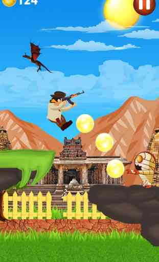 Adventure Temple - Free Jump and Run Game, temple de l'aventure - saut libre et jeu de course 4