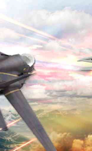 Air Force Jet Fighter 3D - Guerre Avion de combat et d'attaque jeu de simulation dans Sky réel 4