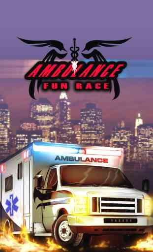Ambulance Fun Race - Funny Racing Game, amusant course ambulance - drôle de jeu de course 1