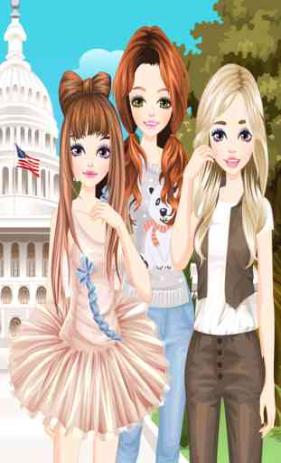 American Girls 2 - Jeu d'habillage et maquillage pour les filles qui aiment les jeux de mode 1