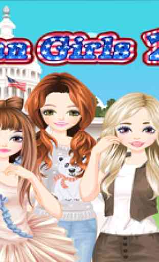 American Girls 2 - Jeu d'habillage et maquillage pour les filles qui aiment les jeux de mode 3