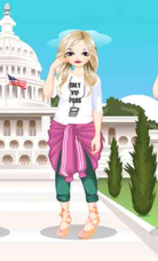 American Girls - Jeu d'habillage et maquillage pour les filles qui aiment les jeux de mode 4