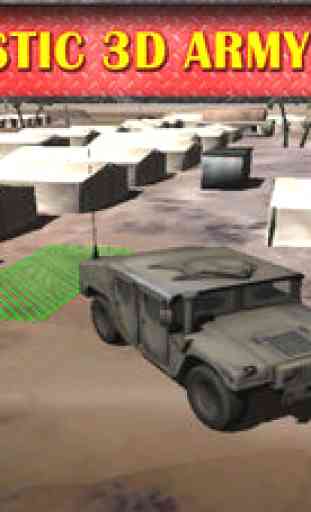 Army Humvee 3D Truck Parking Simulator - Voiture Jeux de Parking Gratuite 3