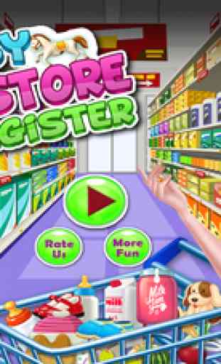 Baby Shop magasin & caisse enregistreuse - shopping fille top de supermarché gratuit gestion du temps jeux épicerie de shop pour les filles 2