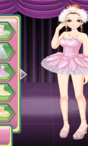 Ballerina Girls - Assurez-jeu pour les filles qui aiment habiller les filles de ballerine 3
