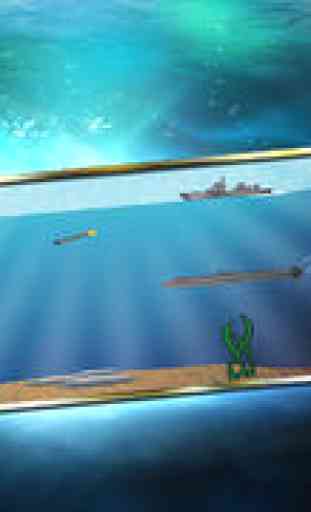 Super navire de guerre sous-marin ! — Un jeu amusant de guerres de torpilles 4