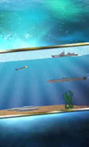 Super navire de guerre sous-marin ! — Un jeu gratuit et amusant de guerres de torpilles 4