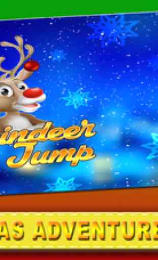 A Christmas Reindeer animaux Jump évasion Frozen 1