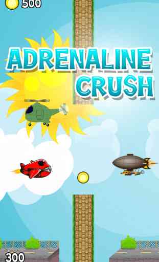 Adrenaline Crush - Cartoon Pilote D'avion dans le Ciel 1