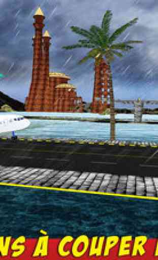 Aéroport Crash Landing 3D - Ville Avion Simulation Pilot 1