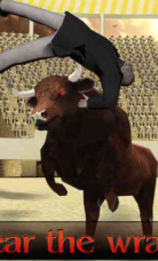 Angry Bull Attack - jeu de simulation de Real matador 2