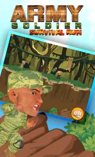 Army Soldier Combat Survival Run: Legendary Great Jungle Troopers 4