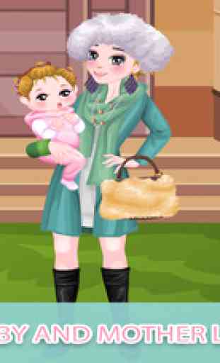 Baby and Mummy - robe, le maquillage et une armoire Maker 3