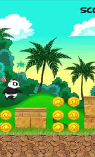 Bébé Panda Jungle Légende courir et sauter jeu 1