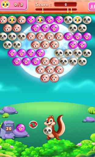 Bubble Shooter Pet match Mignon 3 Mania Pop Saga: 2d Jeu gratuit Hd 4