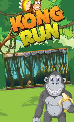 Banana Kong Mania: Jungle Animal Quest Run Jeux 1