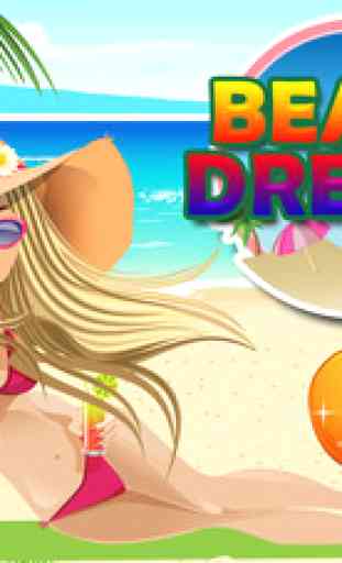 Beach Dress up - Makeup & Spa for Girls 3