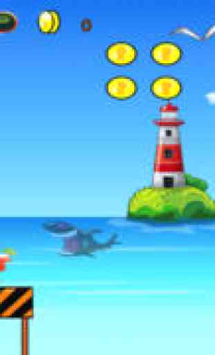 Bikini Beach Shark Jump Escape 4
