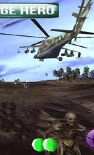 Blackhawk helikopteri Zombie Run 3D - Eeppinen ilma supremecy maailmanloppu sota 3
