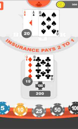 BlackJack Win 21 Free las Vegas Casino Card Game 4