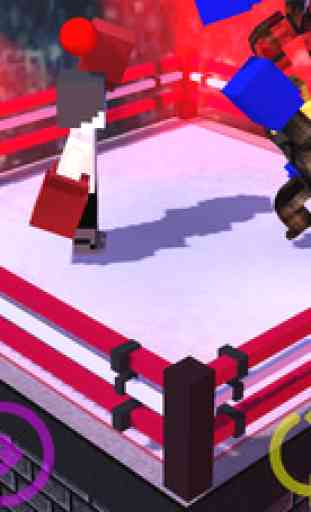 Blocky Boxing Match 3D - Endless Survival Craft Game (Free Edition) 4