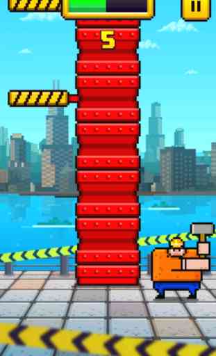 Blocky Tower Chop - Crush and Dump the Junk 2