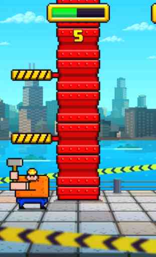 Blocky Tower Chop - Crush and Dump the Junk 4