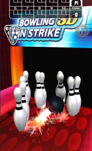 Bowling Pin 3D Strike 2