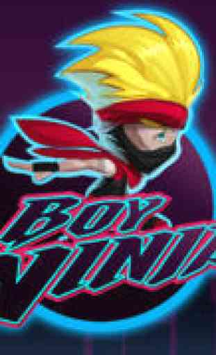Boy Ninja - Super Sonic Kung Fu poinçon tortues jeu 1
