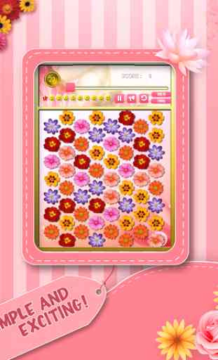 Burst Flower Bubble Pop: Garden Match Board Pro 4