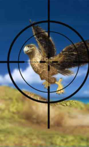 Oiseau chasse aigle & canard tir sniper 3