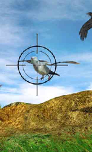 Oiseau chasse aigle & canard tir sniper 4
