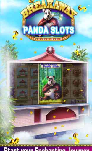 Panda Breakaway Présenté dans la Forêt de Bambou Glorious - Slots! 2