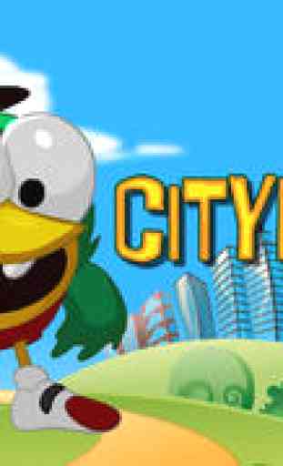 City Duck – Écraser les ennemis d'oiseaux avec Petit Nick le canard! 1