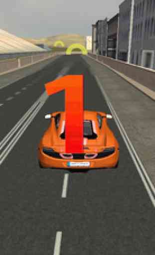 de course de voiture 3D - vitesse réelle 3D jeu de course de voiture 4