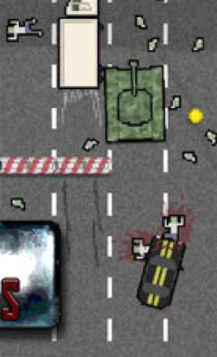 Survivant de course de voiture - une course de la circulation des voitures pour être un roadkill zombie et d'éviter la poursuite de la police 4