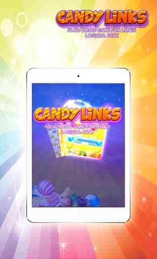 Candy Links Free - Flow Board Game for lines logical path 1