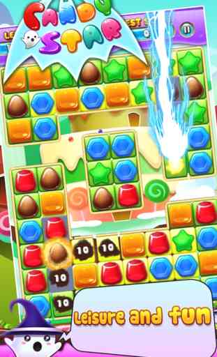 Candy Star Mania - Match 3 Puzzle Game 4