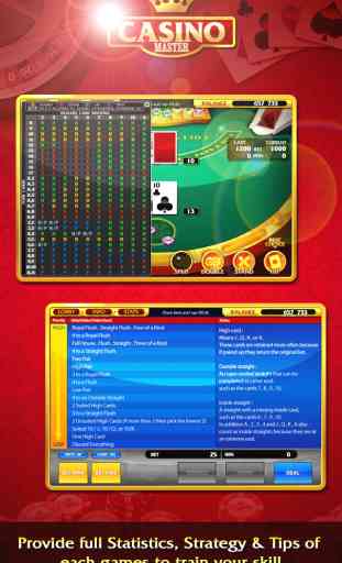 Casino Master - Slots BlackJack Roulette Poker 4
