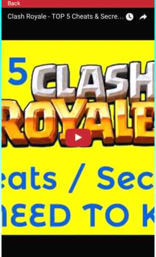 Cheats pour Clash Royale 1