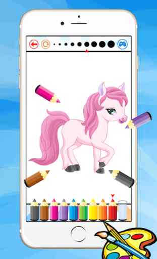 Coloring Book Pour Little Pony - dessin Cheval jeu d'enfant 4