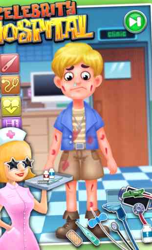 Hôpital Celebrity - jeux gratuits 4