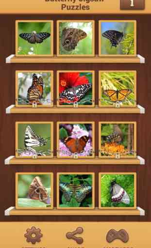 Papillon Jeu De Puzzle - Jeux De Logique 1